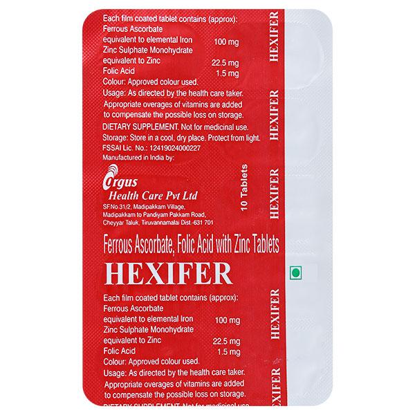 HEXIFER Tablet 10's - Global Surgicals