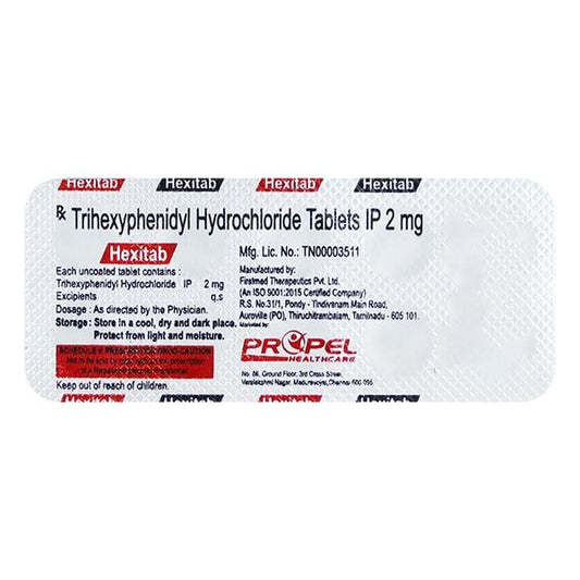 HEXITAB 2 Tablet 10's - Global Surgicals