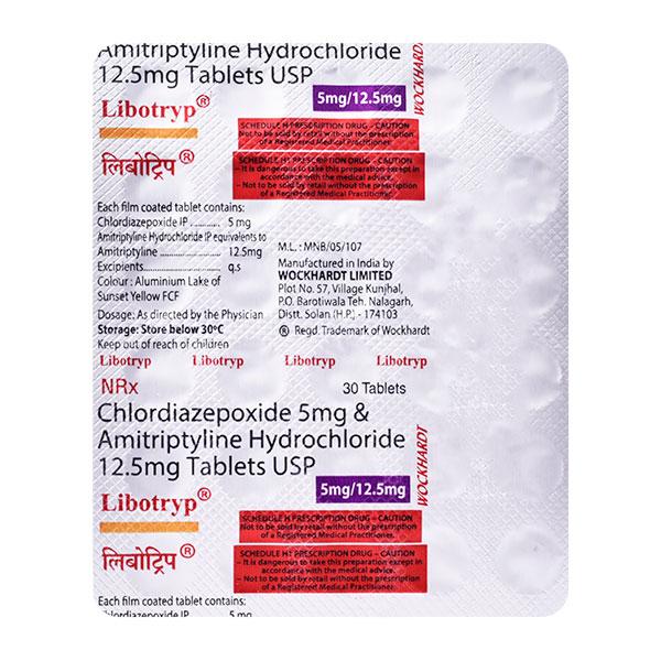 Libotryp 12.5mg Tablet 30'S