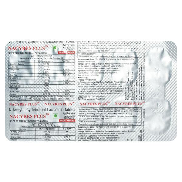 NACYRES PLUS Tablet 10's