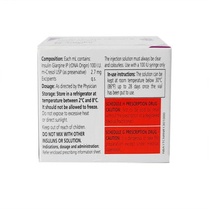 NOBEGLAR 100iu Injection 5ml