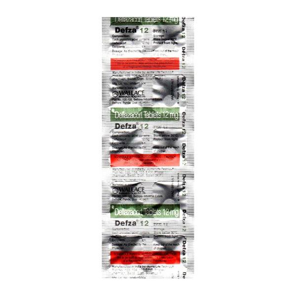 Defza 12mg Tablet 10'S