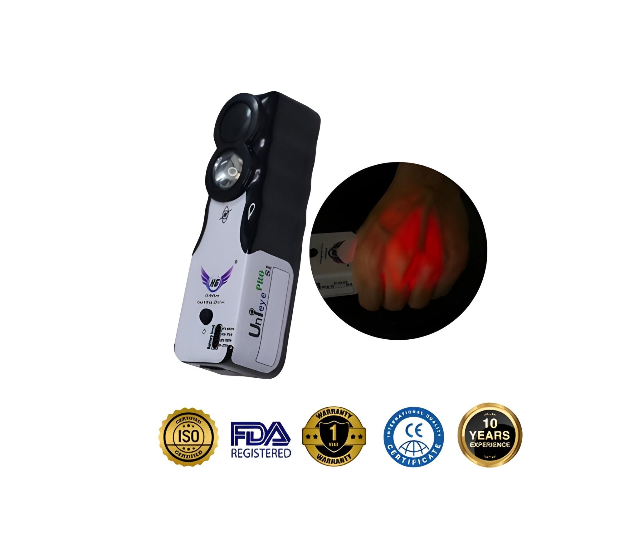 HGWellness Vein Finder New Born Babies and Pediatrics with Optical Boost - Global Surgicals