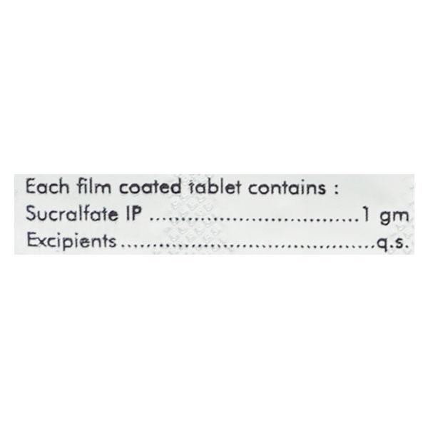SUCRAZEST 1gm Tablet 10's