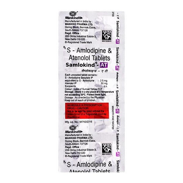 Samlokind AT Tablet 10'S