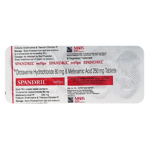 SPANDRIL Tablet 10's