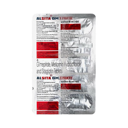 ALSITA GM 1 FORTE Tablet 10's