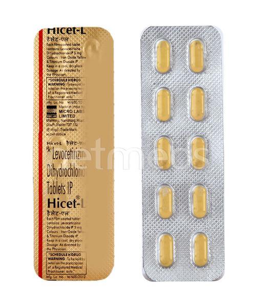 Hicet L Tablet 10'S - Global Surgicals