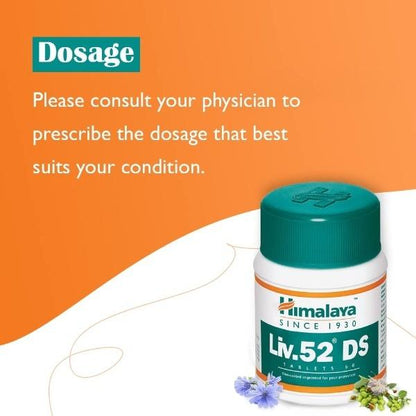 Himalaya Liv 52 DS Tablets 60's - Global Surgicals