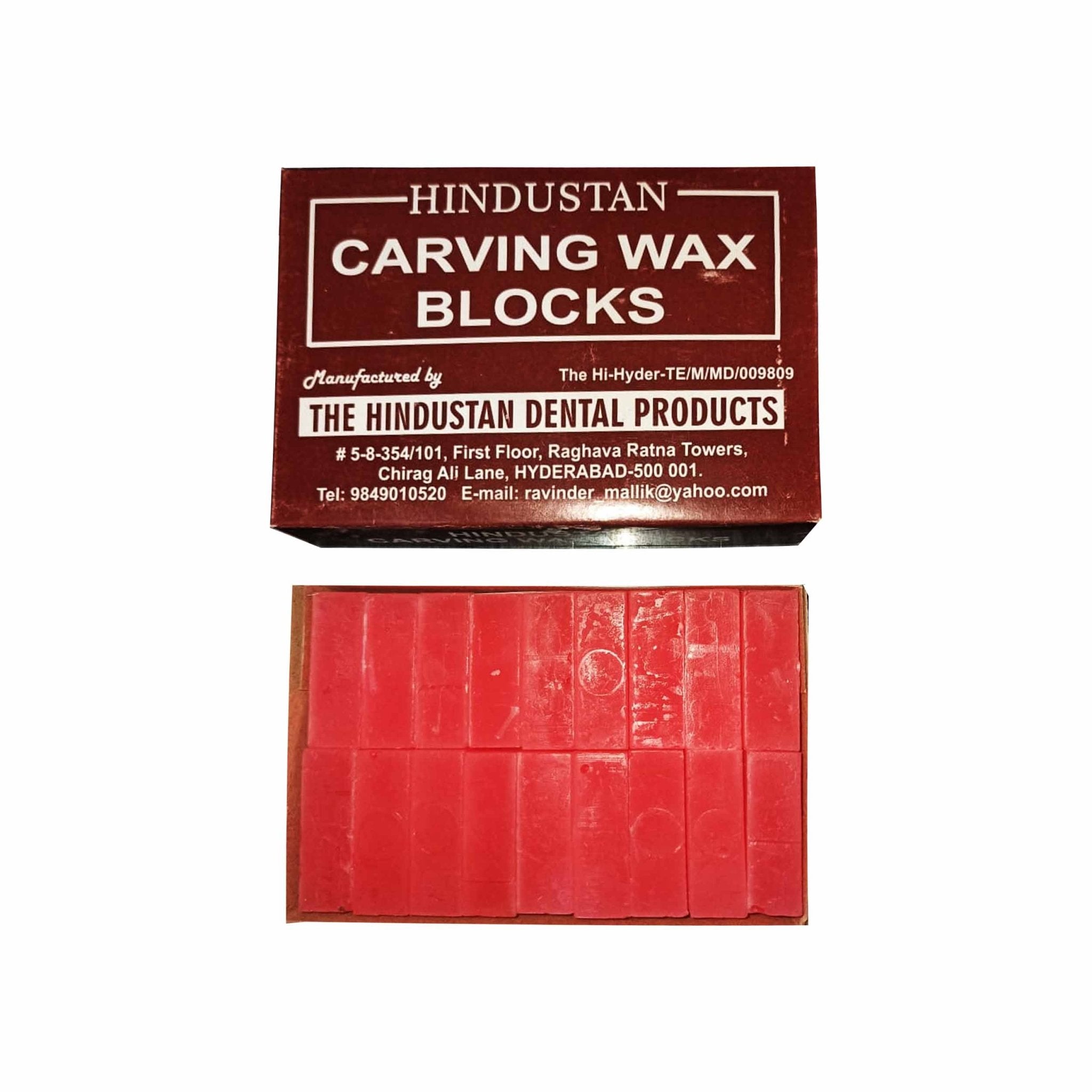 Hindustan Carving Dental Wax - Global Surgicals