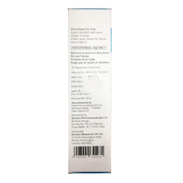 HIPOSOFT DIAPER RASH Cream 30gm - Global Surgicals