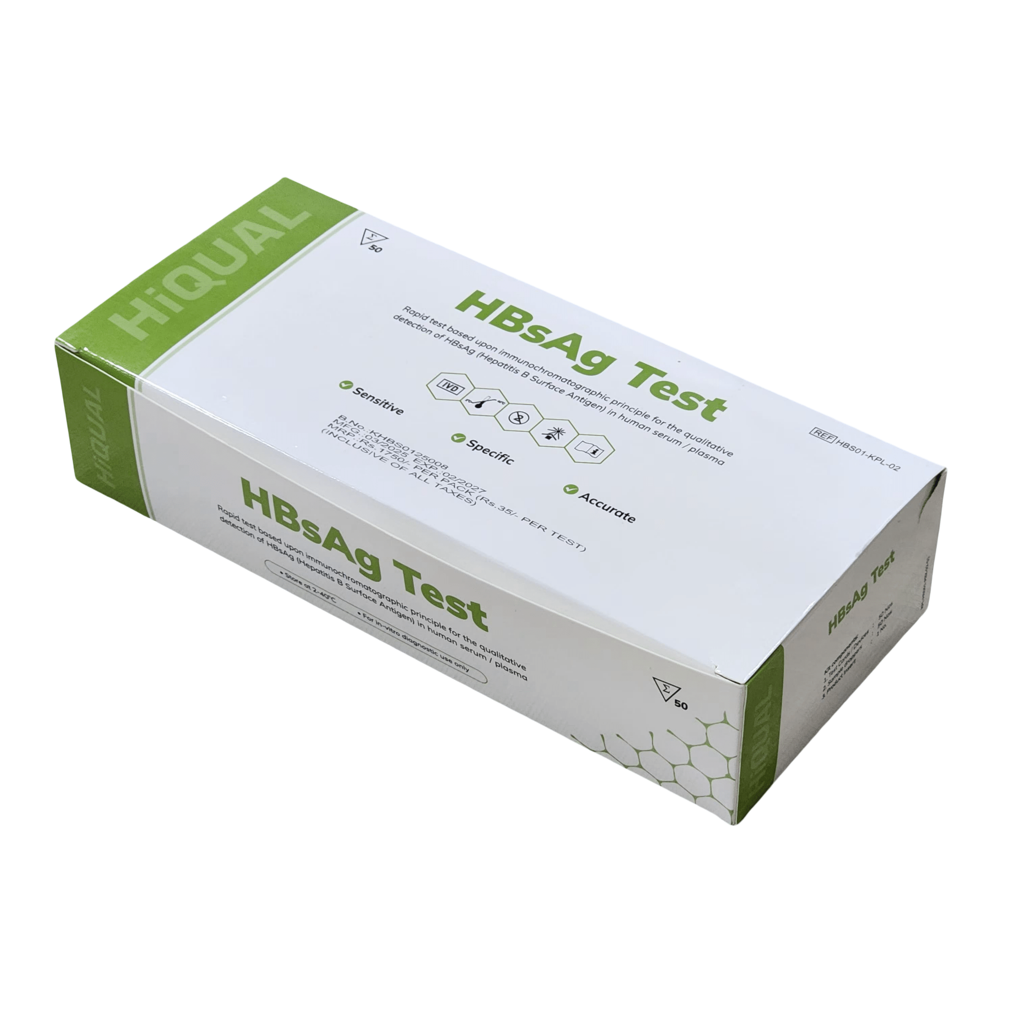 HiQual Rapid Test Kit - Global Surgicals