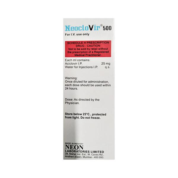 NEOCLOVIR 500 Infusion 20ml