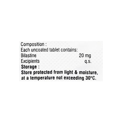 HISTABIL 20 Tablet 10's - Global Surgicals