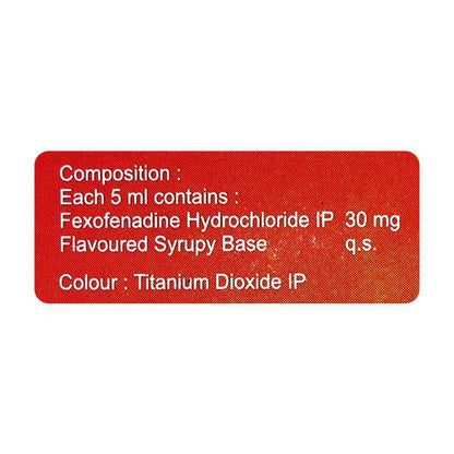 Histafree Raspberry & Vanilla Flavour Suspension 60ml - Global Surgicals