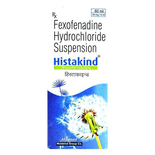 Histakind 30mg Suspension 60ml - Global Surgicals