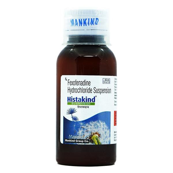 Histakind 30mg Suspension 60ml - Global Surgicals