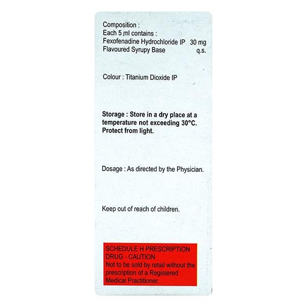 Histakind 30mg Suspension 60ml - Global Surgicals