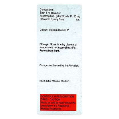 Histakind 30mg Suspension 60ml - Global Surgicals