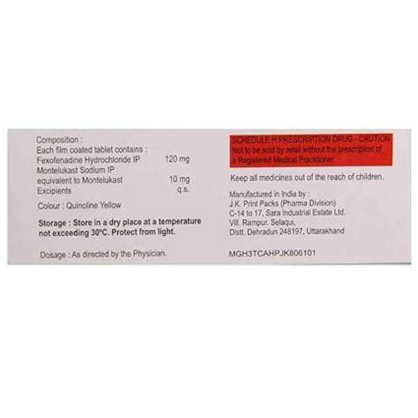 Histakind M 10/120mg Tablet 10'S - Global Surgicals