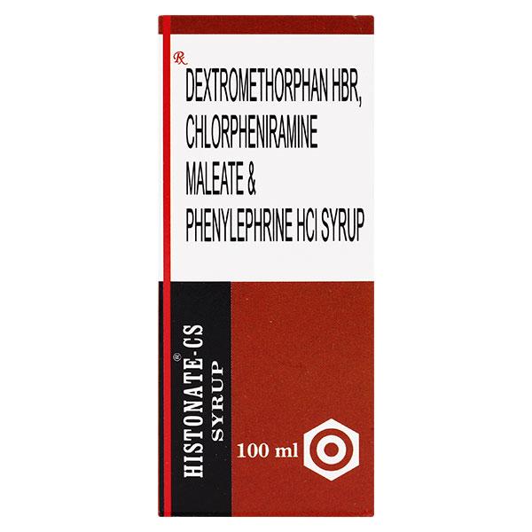 HISTONATE CS Syrup 100ml - Global Surgicals