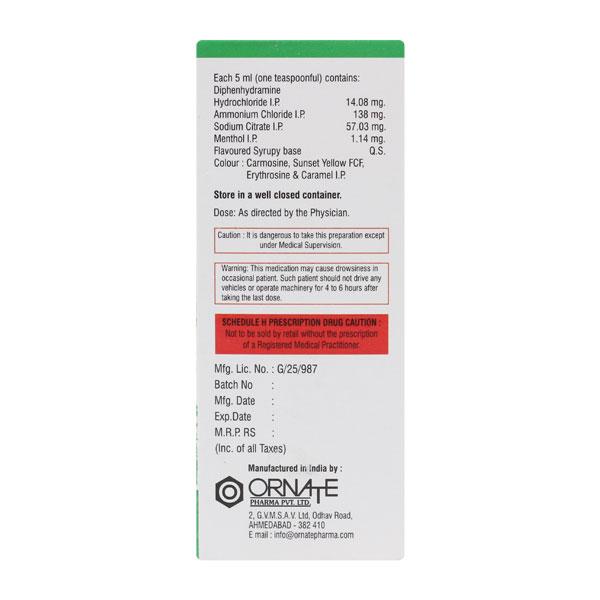 HISTONATE New Expectorant 100ml - Global Surgicals