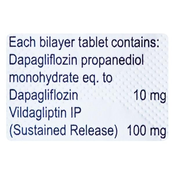 GLYDUO 10/100 Tablet 10's