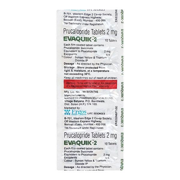 EVAQUIK 2 Tablet 10's