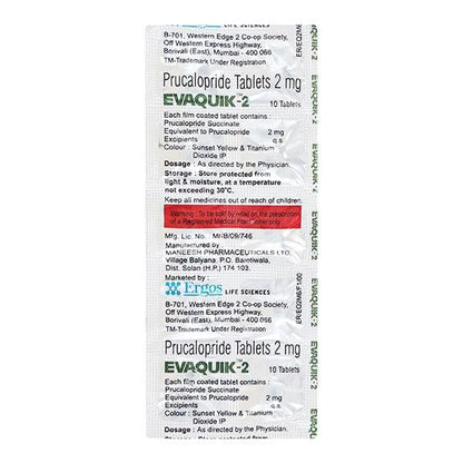 EVAQUIK 2 Tablet 10's