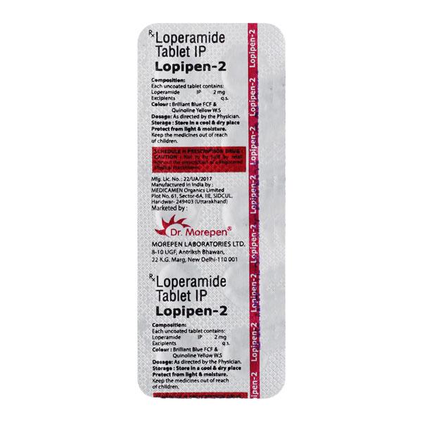 LOPIPEN 2 Tablet 10's
