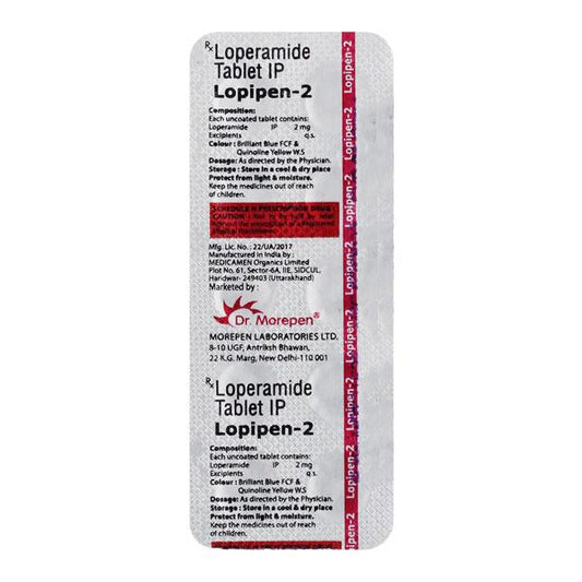 LOPIPEN 2 Tablet 10's