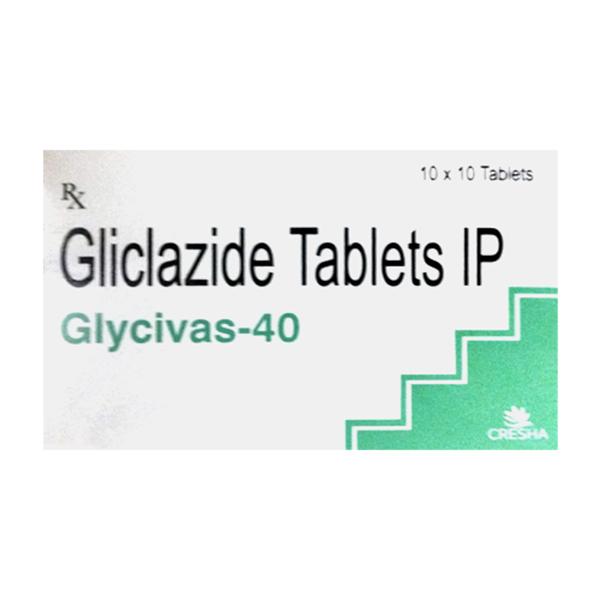 GLYCIVAS 40 Tablet 10's