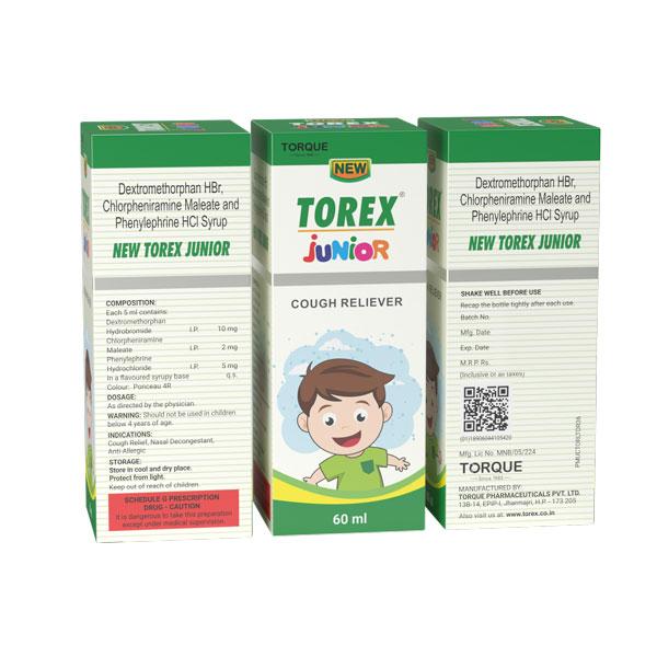 Torex Junior New Syrup 60ml