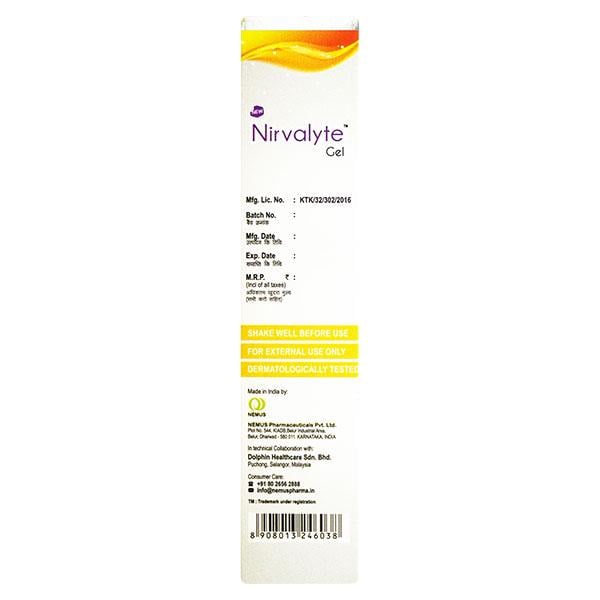 NIRVALYTE New  Gel 30gm
