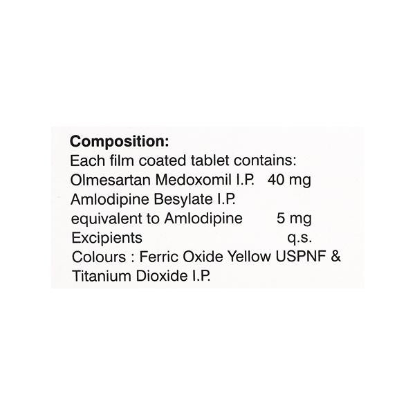 Olmax AM 40mg Tablet 15'S