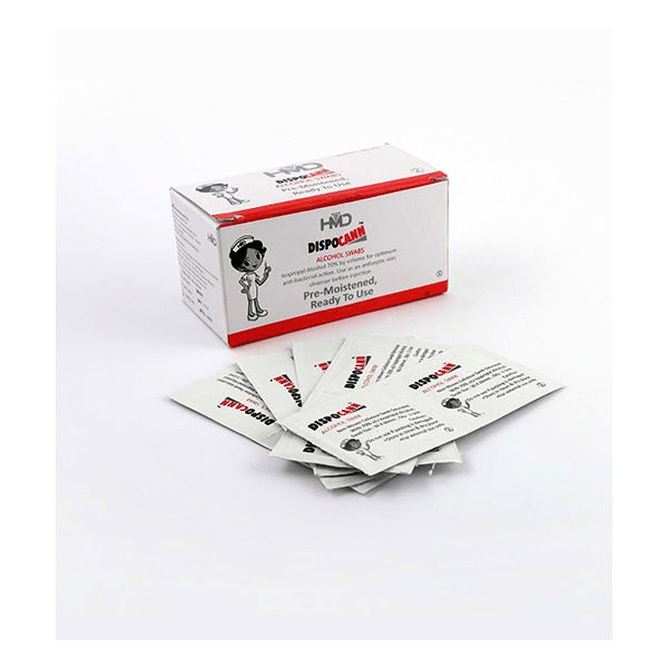 HMD Dispocann Alcohol Swab - Global Surgicals