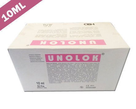 HMD Unolok 10ml Syringe with Needle - Global Surgicals