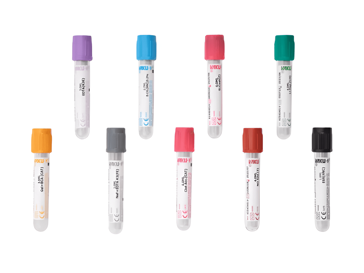 HMD Vaku - 8 SST Gel+BCA Vaccum Blood Collection Tube - Global Surgicals