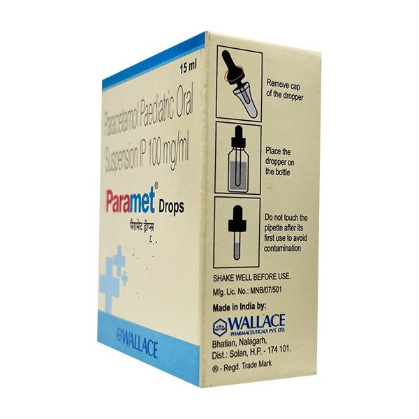 Paramet PARAMET PAEDIATRIC Oral Drops 15ml – Global Surgicals