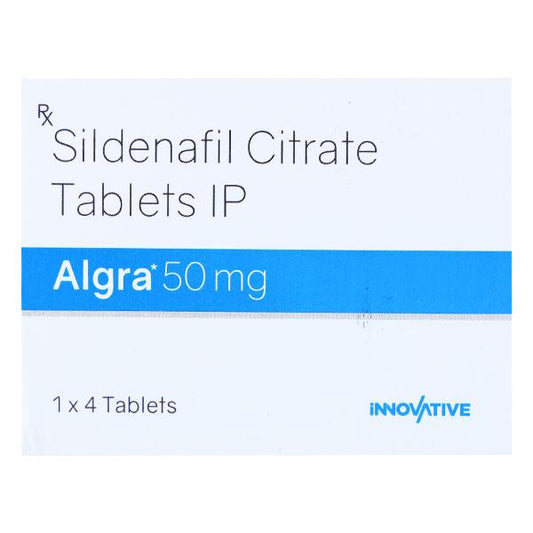 ALGRA 50mg Tablet 4's