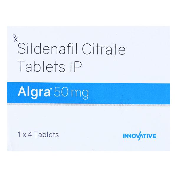 ALGRA 50mg Tablet 4's