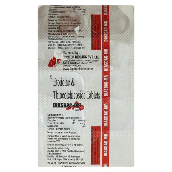 DIASDAC MR Tablet 10's