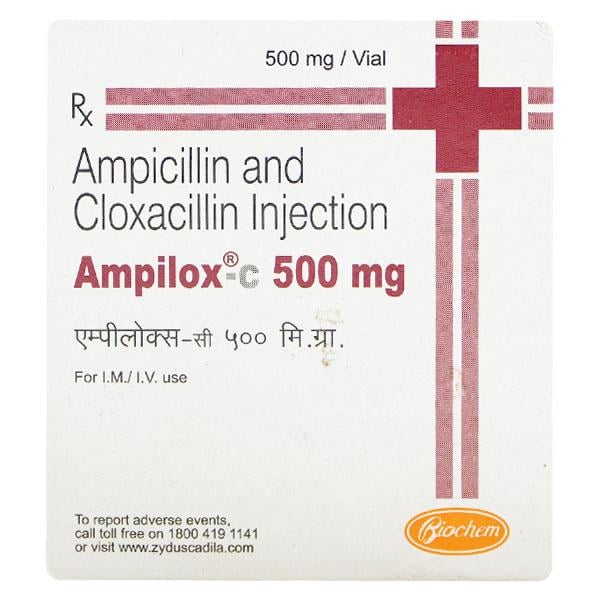 Ampilox C 500mg Injection 1's