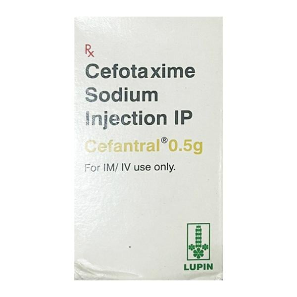 Cefantral 0.5gm Injection 1's
