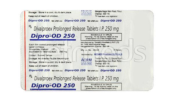 Dipro OD 250mg Tablet 10'S