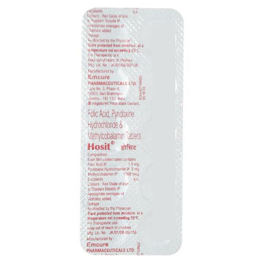 Hosit Tablet 10'S - Global Surgicals