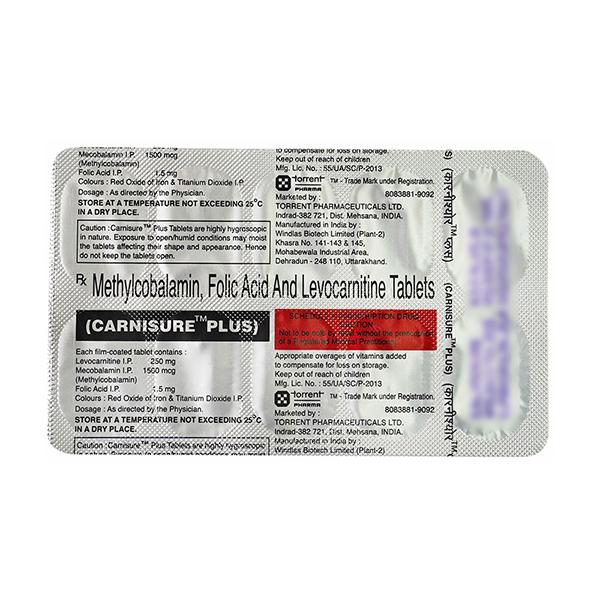 Carnisure Plus Tablet 10'S