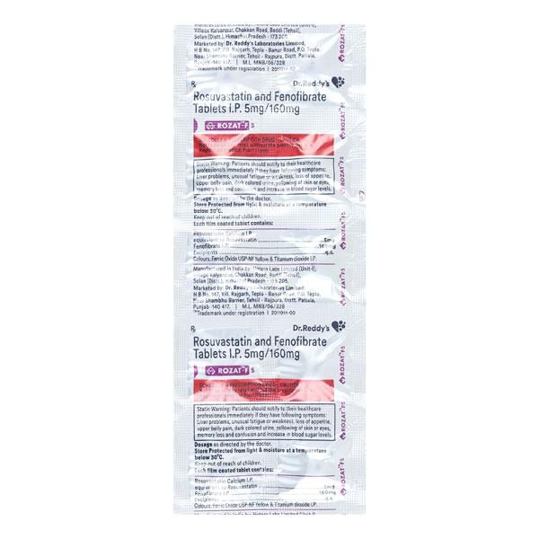 Rozat F 5mg Tablet 10'S