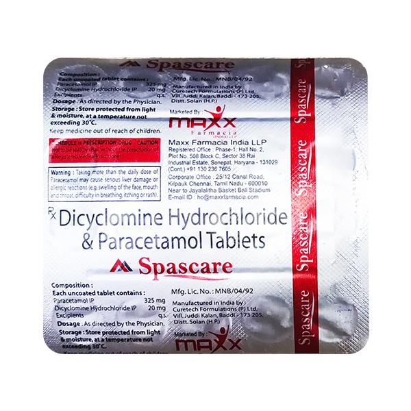 SPASCARE Tablet 20's