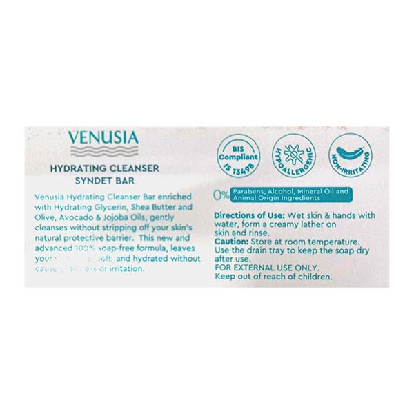 VENUSIA NEW & ADVANCED HYDRATING CLEANSER SYNDET Bar 75g